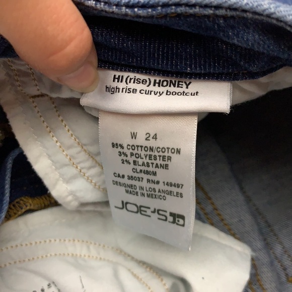 Joe’s honey high rise bootcut denim jeans - Picture 9 of 11